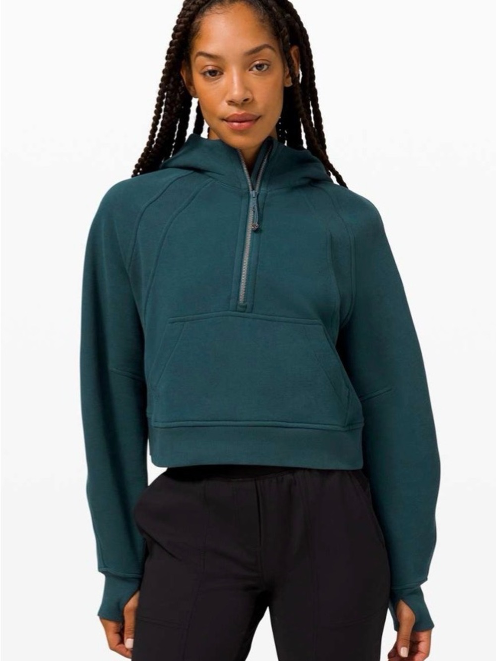Lululemon scuba oversized 1/2 zip hoodie - submarine